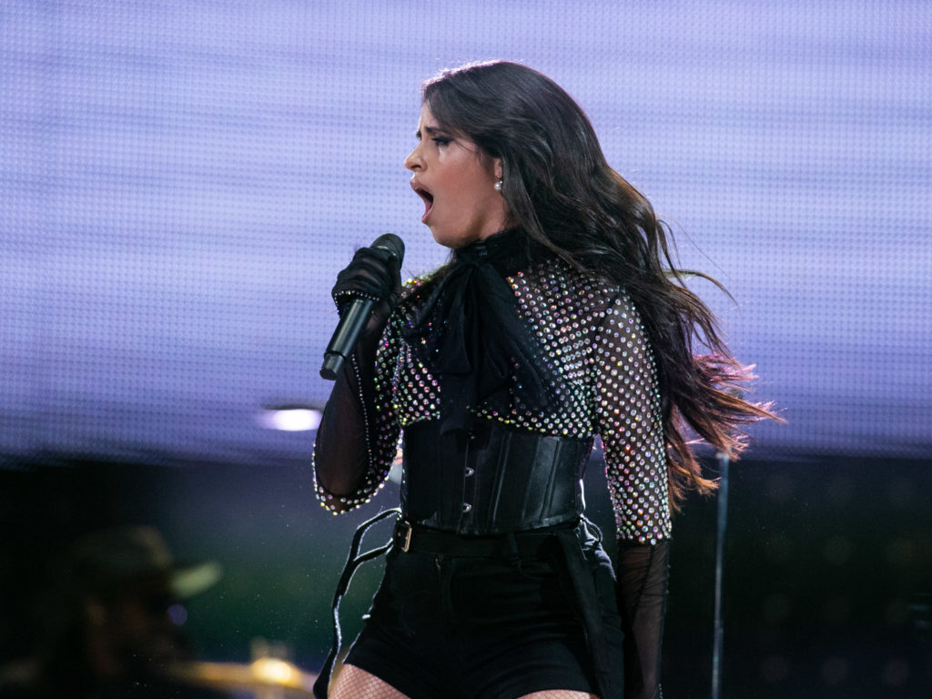 Camila Cabello had no trouble commanding the Rodeo stage. (Photo by F. Carter Smith )