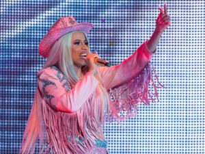 Cardi B Performs at Rodeo Houston at NRG Stadium (Photo by F. Carter Smith)