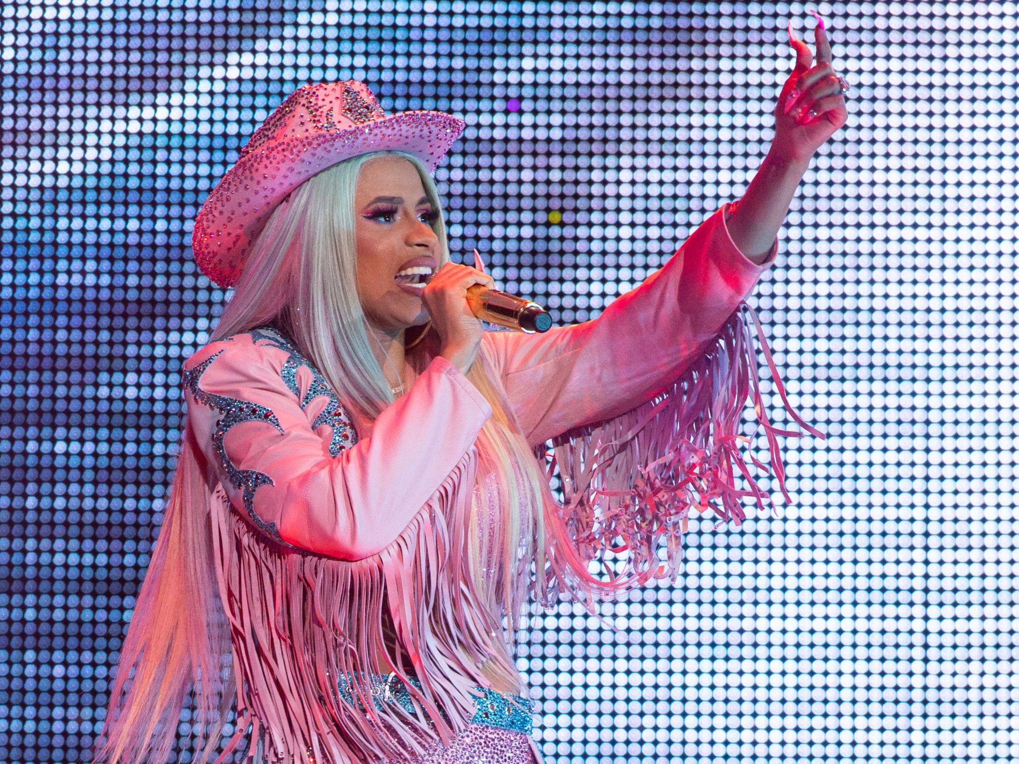 Cardi B Becomes a Sexy Cowgirl, Breaks All-Time Houston Rodeo Record ...