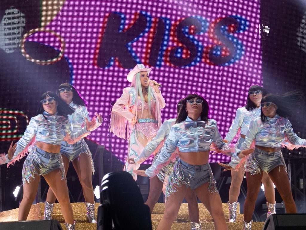 Cardi B Performs at Rodeo Houston at NRG Stadium, March 1, 2019 (Photo by F. Carter Smith)