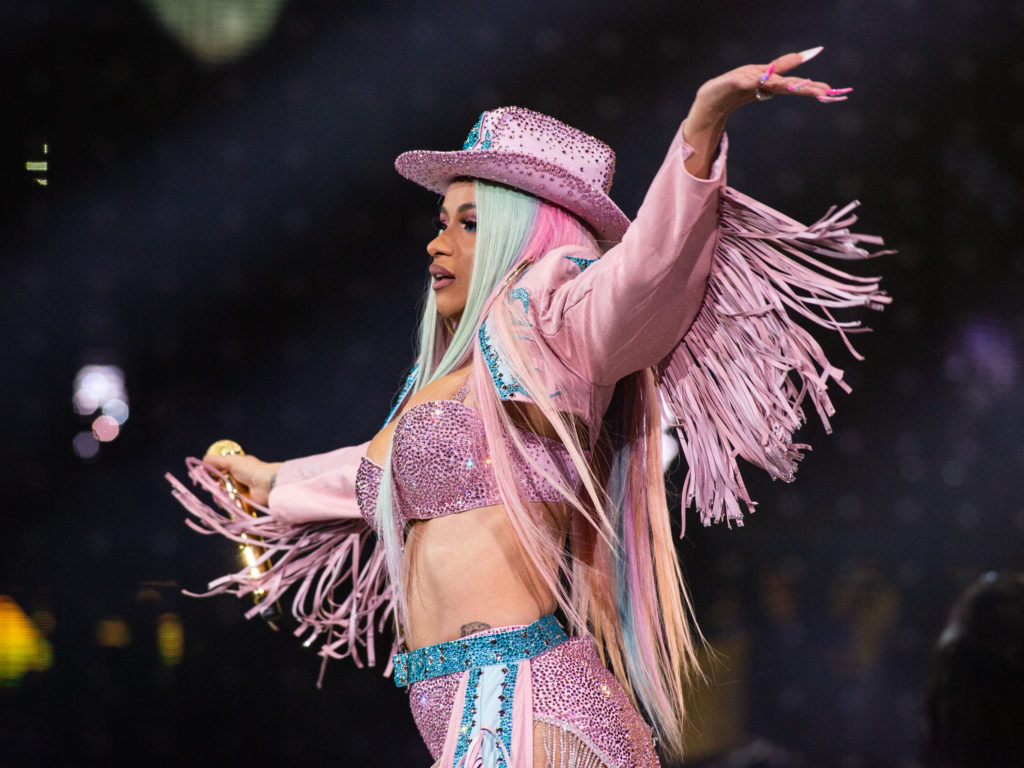 Cardi B Performs at Rodeo Houston at NRG Stadium, March 1, 2019 (Photo by F. Carter Smith)
