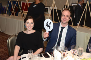 HCP Executive Director and Curator Ashlyn Davis and Luke Burns (Photo by Roswitha Vogler)