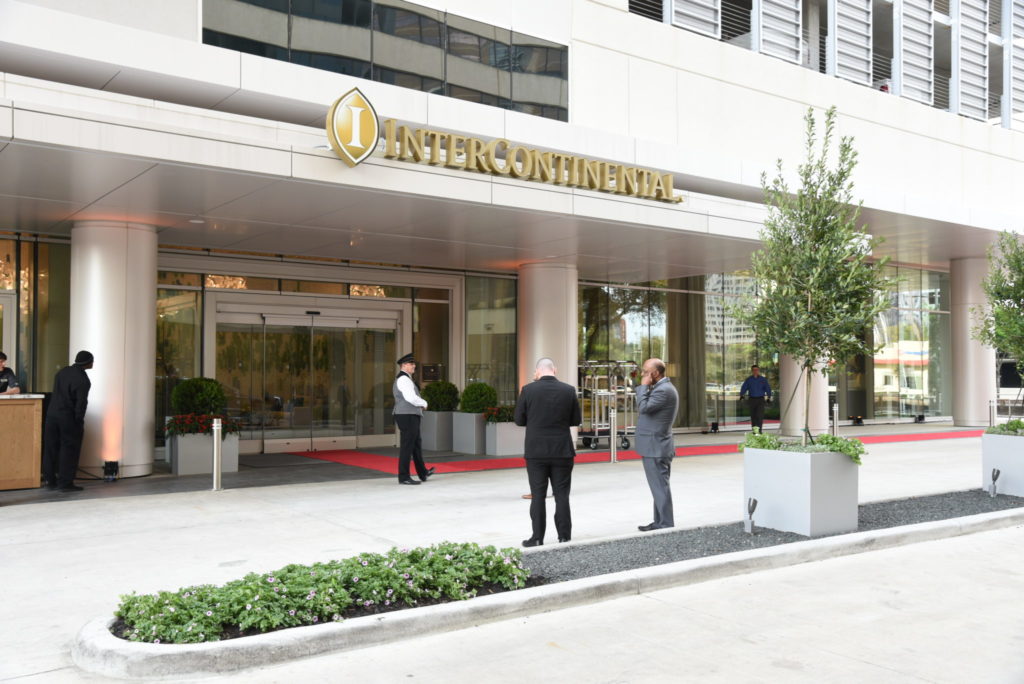 Intercontinental Hotel (outside of building) (Photo by Alexander's Fine Portrait Design)