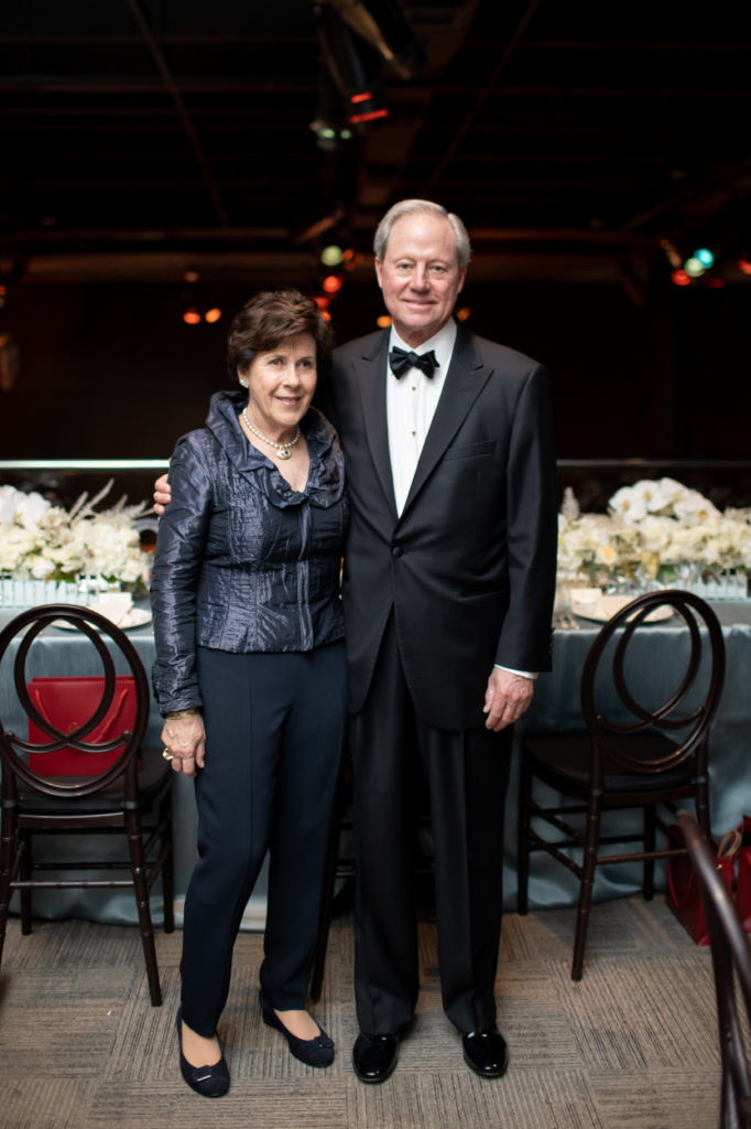 Honorees Janet & Ernie Cockrell at the Houston Museum of Natural Science gala, held at the museum. (Photo by Mike Rathke)