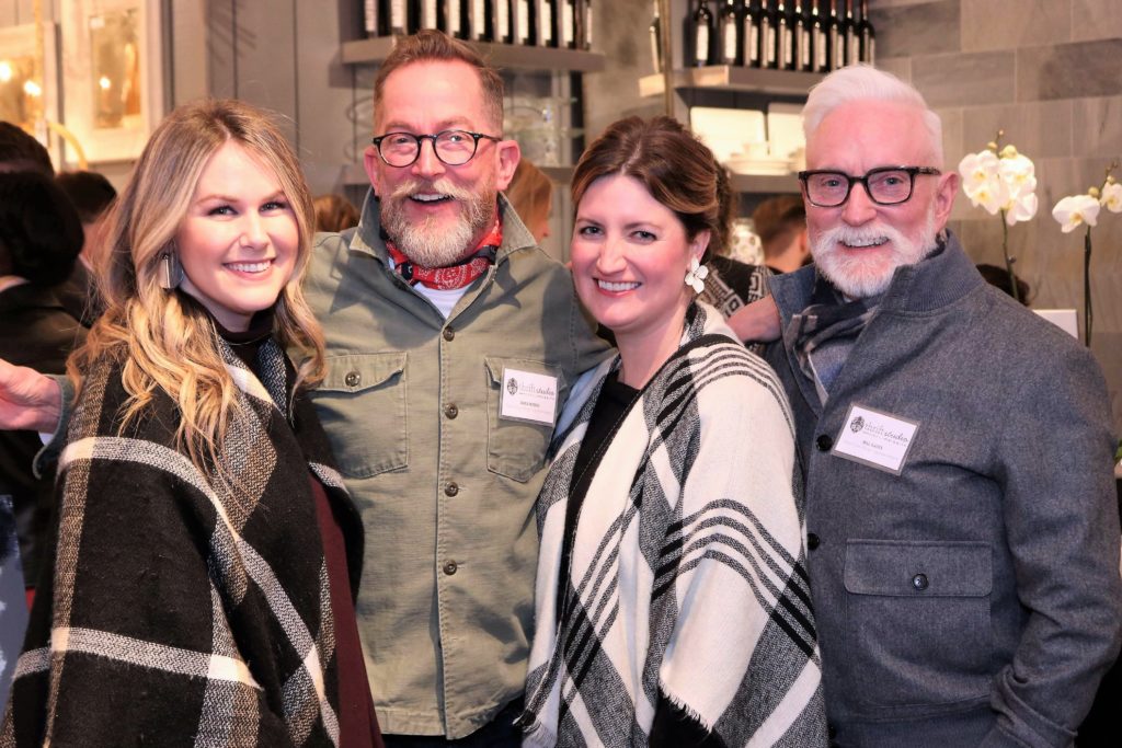 Jenny Hill, Russ Peters, Lauren Stedman and Bill Cates (Photo by Crystal Chatmon )