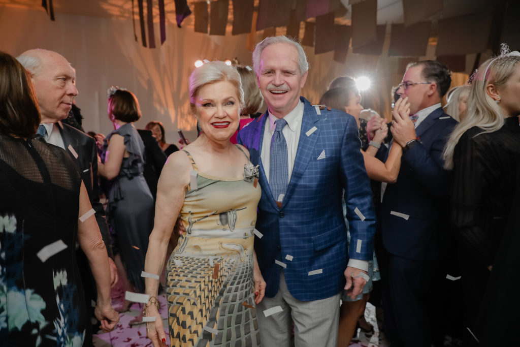 Jo & Jim Furr at Studio Menil's Paper Ball (Photo by Johnny Than)