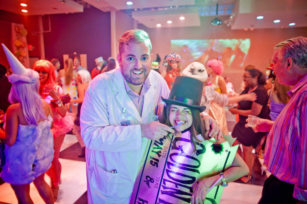 Jonathan Beitler, Nora Villarreal at the 2015 Gum Ball. (Photo by Morris Malakoff)