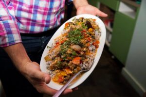 Jonathan’s The Rub Thai red curry on the ready for RPM’s Chefs For Paws. (Photo by Michelle Marlette)