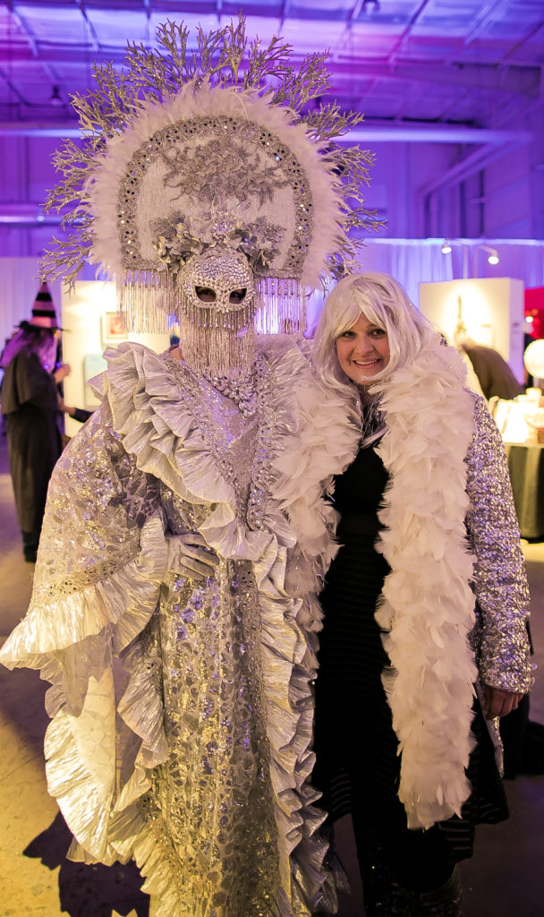 Kasi Kubiak, Marci Dallas at the 2018 Crystal Ball. (Photo by Morris Malakoff)
