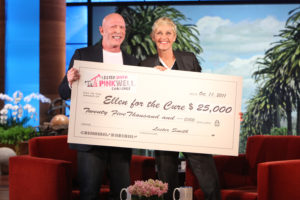 Lester Smith & Ellen DeGeneres at The Ellen Show