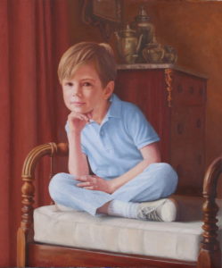 Logan, oil on canvas, 18 x 24