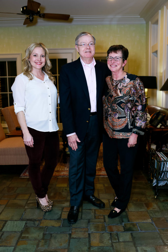 Melissa Hearon, Diane and Hal Brierley (Photo by Bob Manzano)