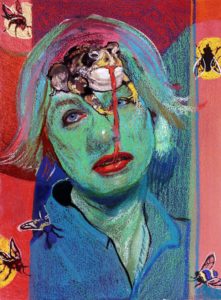 Natalie Frank, The Ungrateful Son, 2011-14, gouache and chalk pastel on paper, 22 x 30 inches, Collection of the Art Institute of Chicago