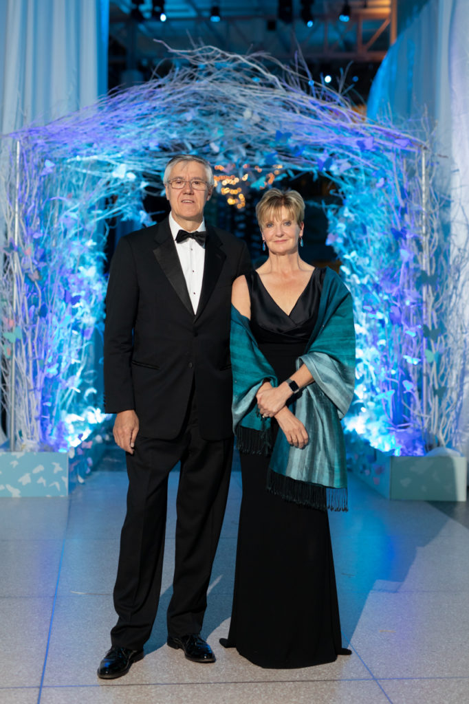 Neil & Marianne Duffin at the Houston Museum of Natural Science gala, held at the museum. (Photo by Mike Rathke)