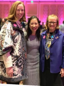 Katie LaVie, Dr. Wen and Amy Fikes