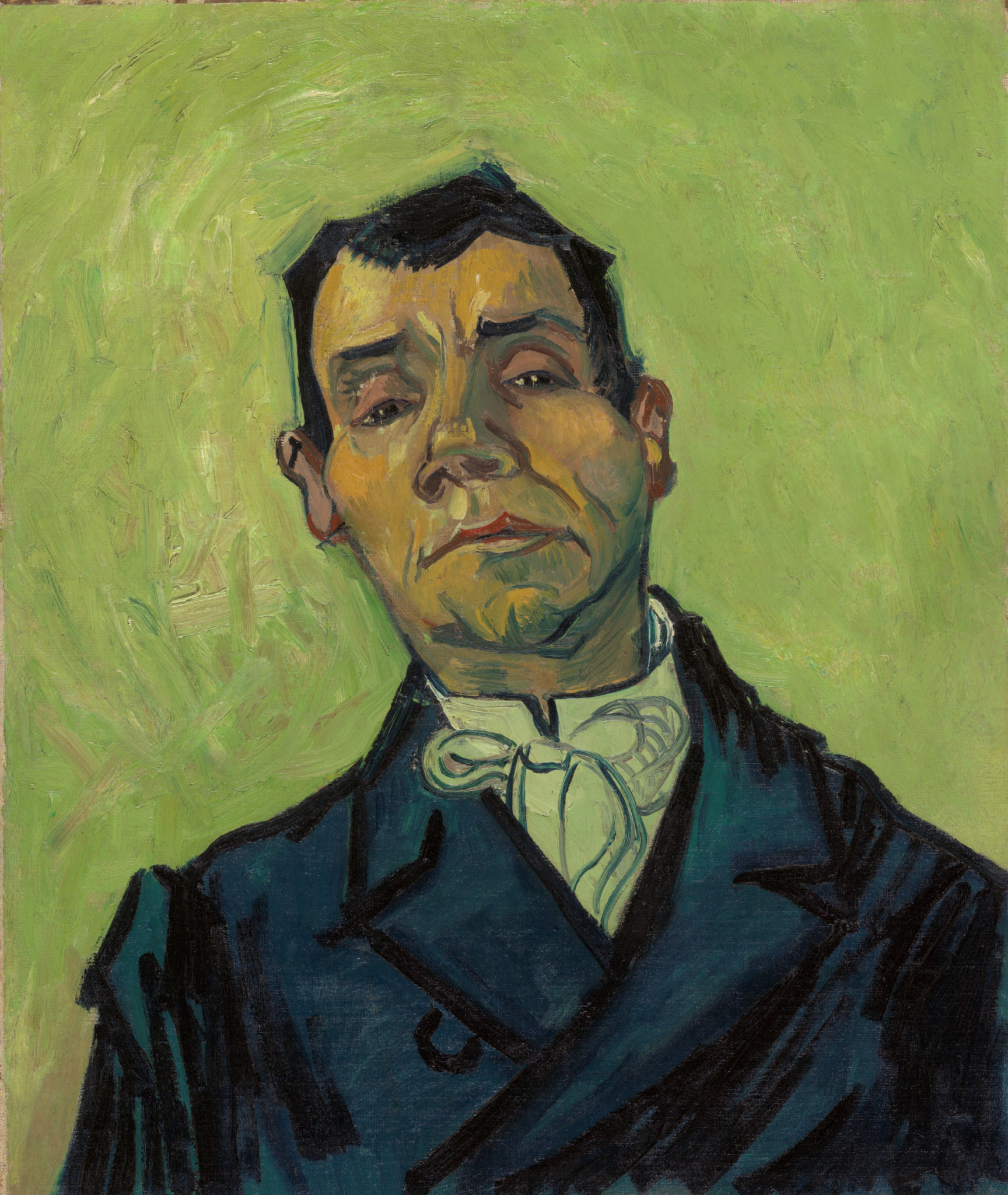 Vincent van Gogh’s “Portrait of a Man,” 1888. (Collection Kröller-Müller Museum, Otterlo, the Netherlands. © Kröller-Müller Museum)
