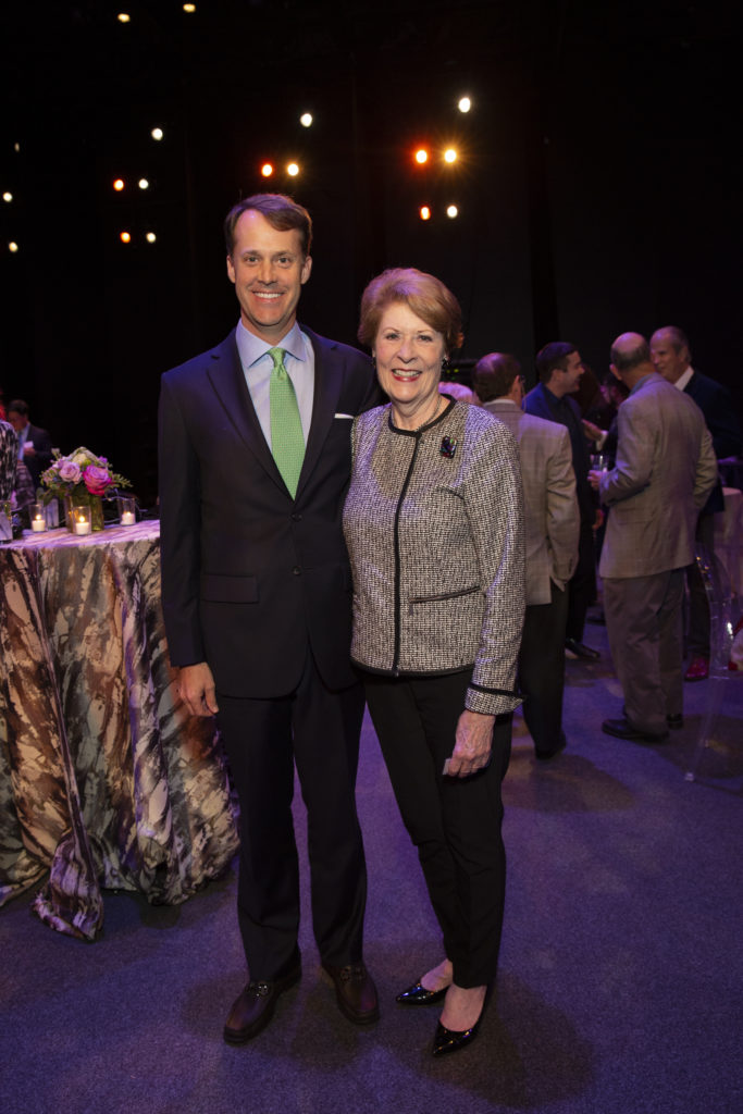 Price & Peggy Roe at Houston Methodist's The Society for Leading Medicine dinner at Houston Ballet Center for Dance. (Photo by Jenny Antill Clifton)
