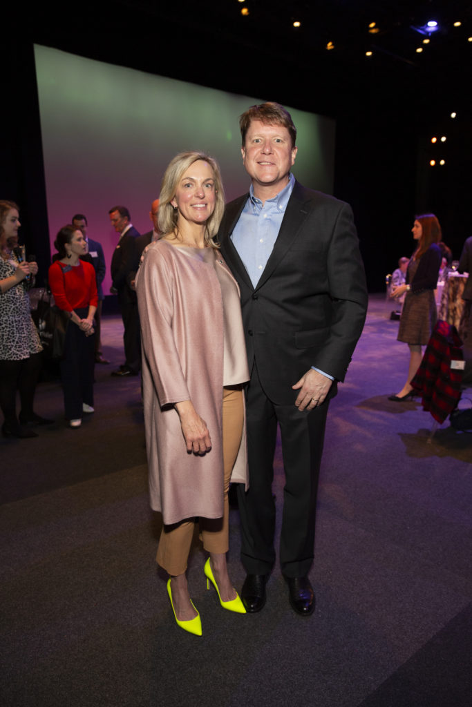 Robyn & Embry Canterbury at Houston Methodist's The Society for Leading Medicine dinner at Houston Ballet Center for Dance. (Photo by Jenny Antill Clifton)