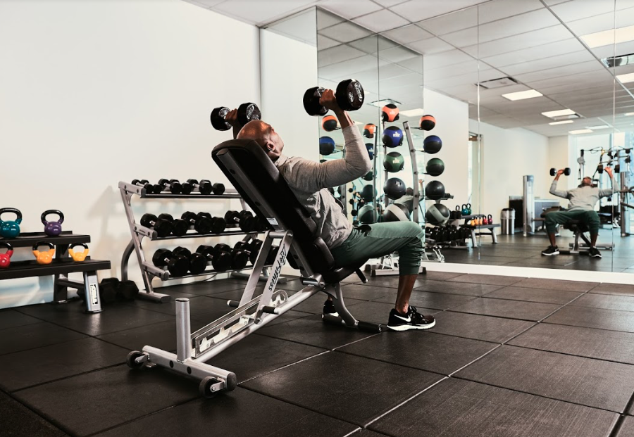 Get your exercise at Bleu Ciel or head over to the nearby Katy Trail. 