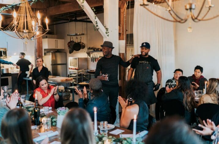 Matt Horn in his Horn Barbecue in Oakland, California, will be in Houston for the barbecue benefit hosted by Leonard Botello.
