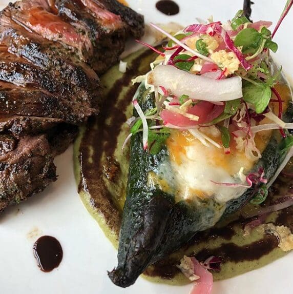Guard and Grace is a more modern steakhouse. 