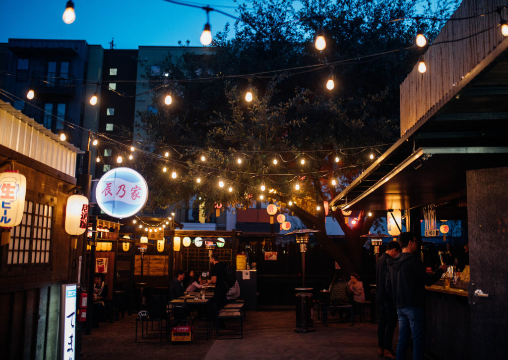 Domo Alley-Gato is the perfect spin on an authentic Japanese alleyway bar.