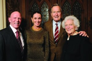 Sue and Lester with President and Mrs. Bush