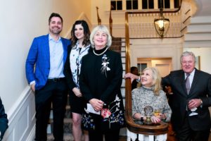 Teal and Annie Griffeth, Lili Kellogg, Connie and Denny Carreker (Photo by Bob Manzano)