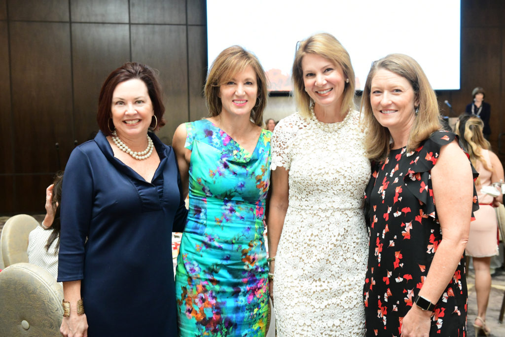 Tiffany Leyendecker, Ann Bastian and friends at the HARC Let's Talk luncheon at the Post Oak Hotel. (Photo by Daniel Ortiz)