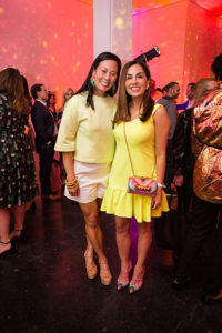 Ting Bresnahan, Julie Chen at Lawndale’s A Kitschy Evening (Photo by Laura Burlton)
