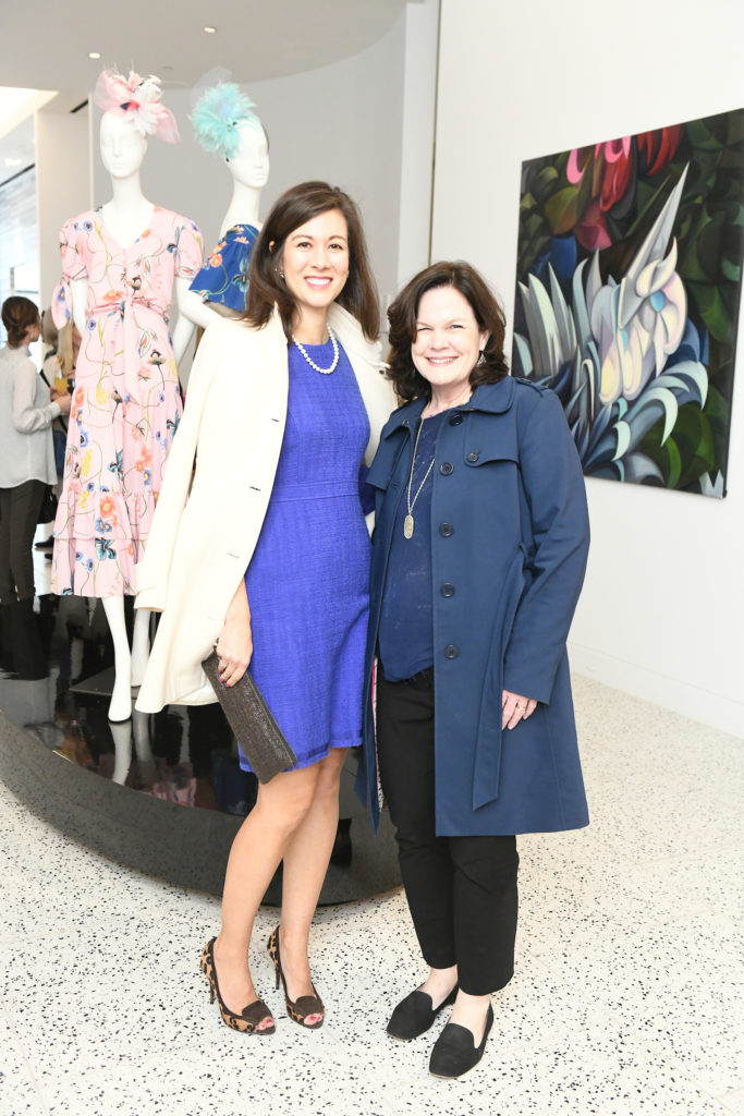 Tonja Desloove and Mary Beth Stainer at the Bo's Place fashion preview at Tootsies.  (Photo by Daniel Ortiz)
