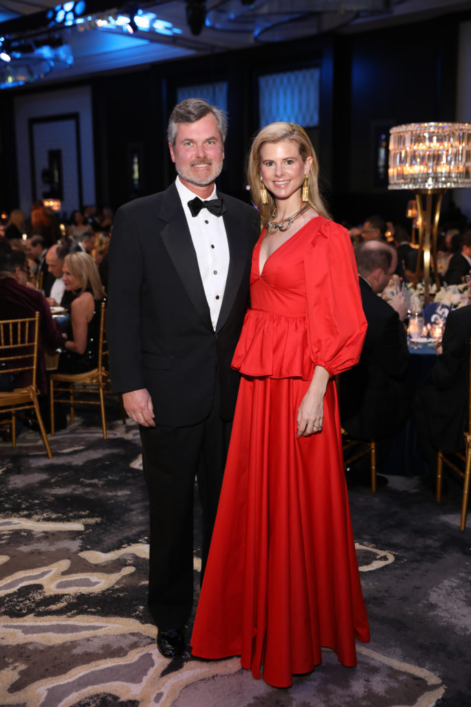 Trey & Blakely Griggs at the TUTS 50th anniversary gala at the Post Oak Hotel. (Photo by Priscilla Dickson)