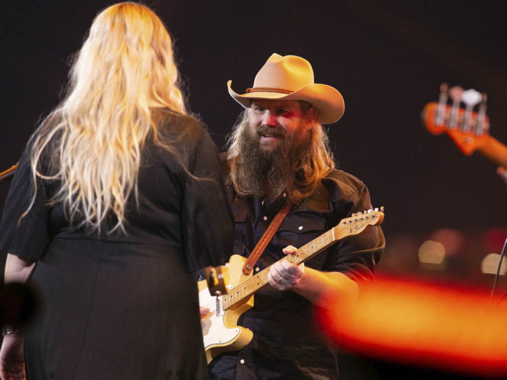 Chris Stapleton and His Wife Turn the Houston Rodeo Into a Sweet Love