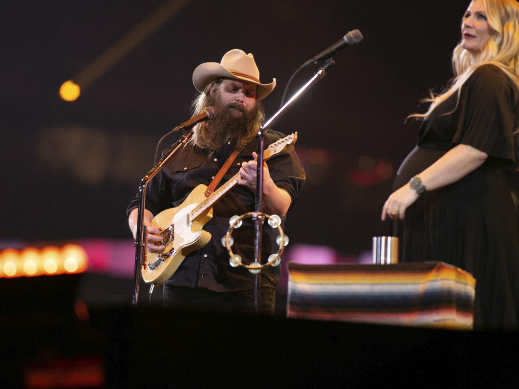Chris Stapleton and His Wife Turn the Houston Rodeo Into a Sweet Love
