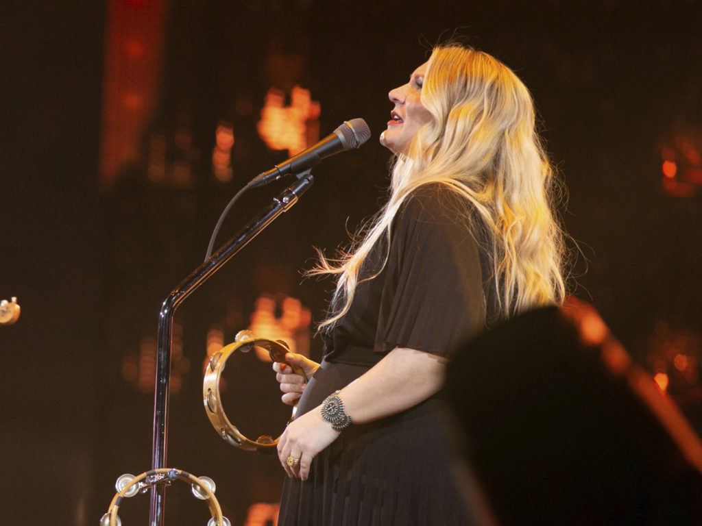 He kept perfect harmony with his wife Morgane. (Photo by F. Carter Smith )