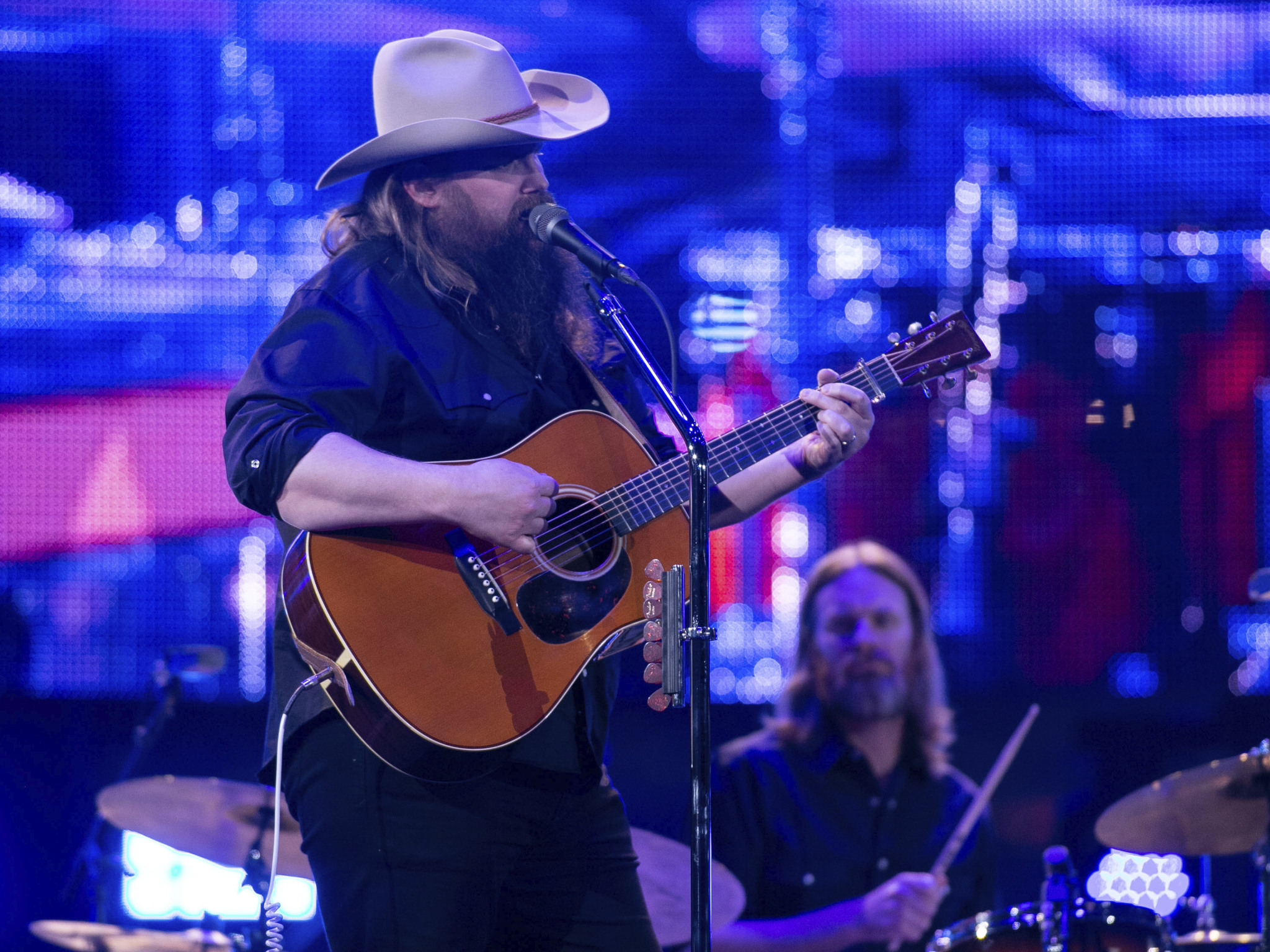 Chris Stapleton and His Wife Turn the Houston Rodeo Into a Sweet Love