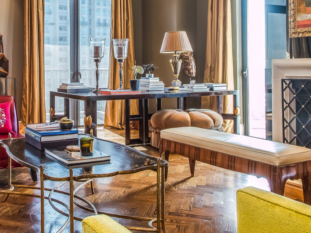 The home at the 15th floor of The Vendome is a classic.  (Photo by Turtle Creek Association)