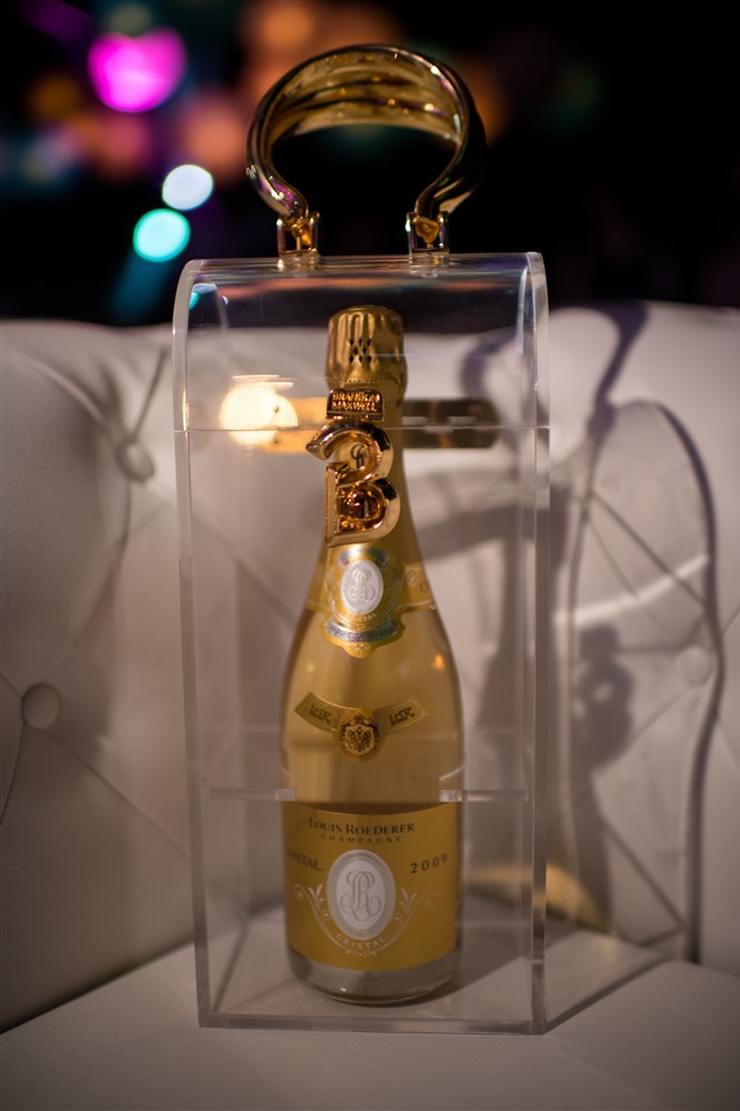 Kate Upton's birthday gift to Whitney Crane at her birthday party in Palm Beach. (Photo by Oona Beyer, Dragonfly Photography)