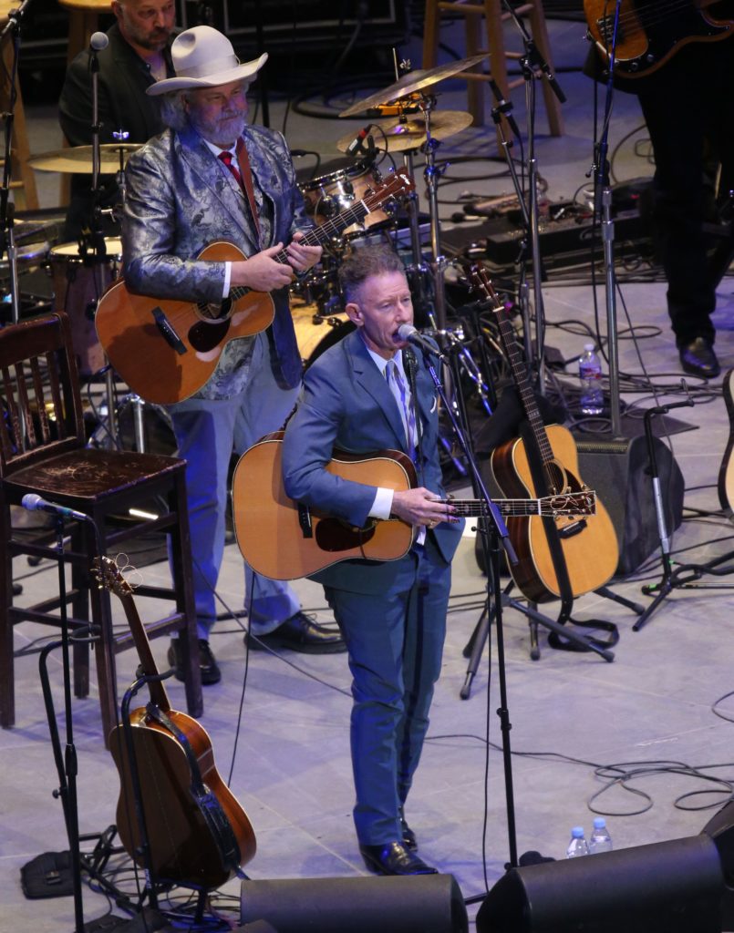 Lovett put on quite the show with his rendition of "Church."