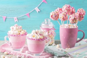 magical dessert bar pink