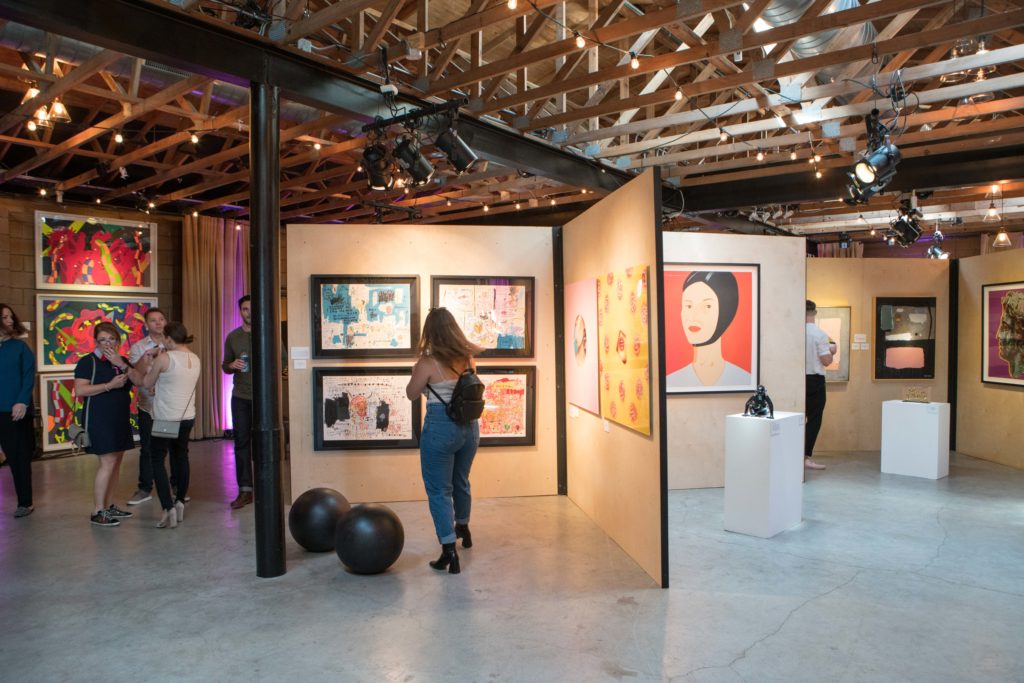 Pershing House played host to a week of fabulous art.