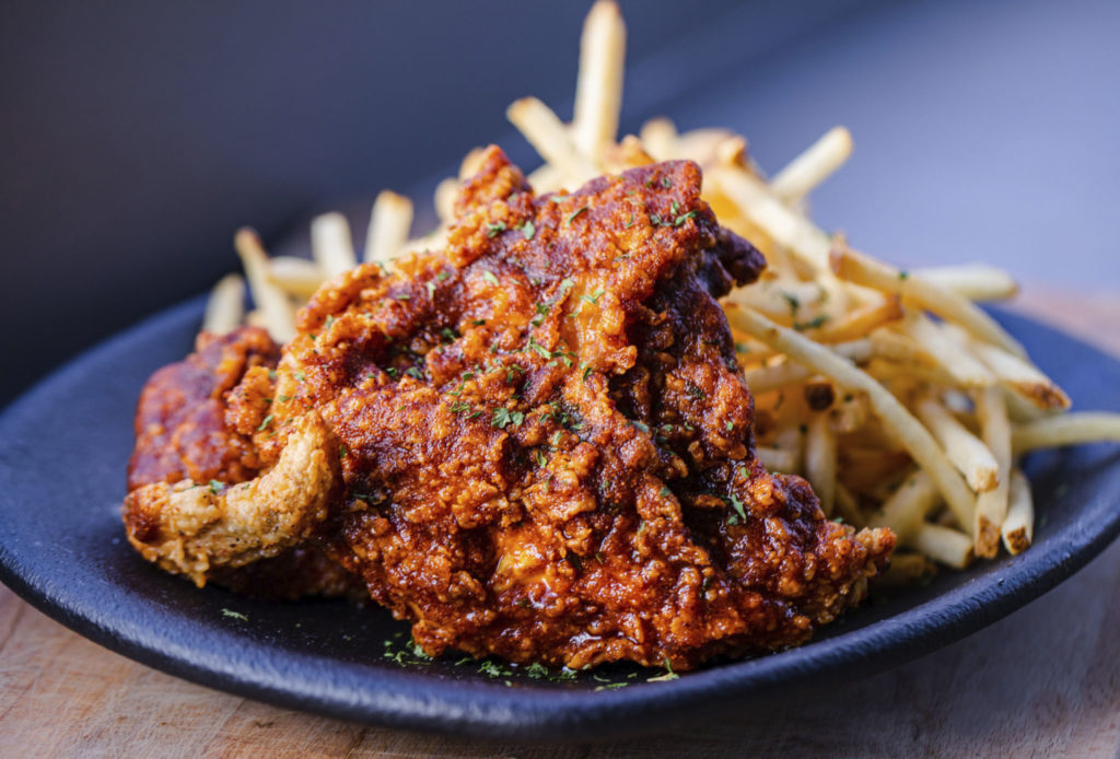 Fried chicken is great with waffles or fries, your pick.  (Photo by Jeremiah Jones)