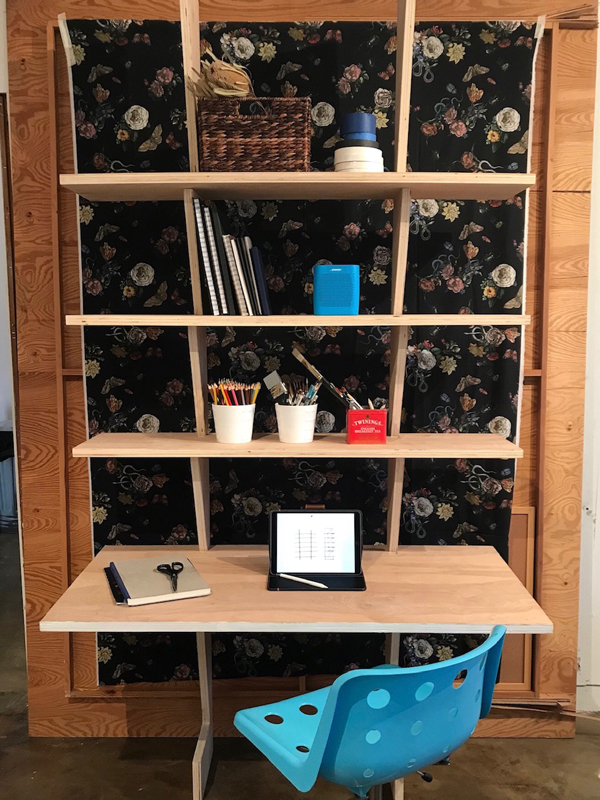 Winning Entry: Best in Furniture Design, Steel Ply One Sheet Desk, Buckhead Investment Partners