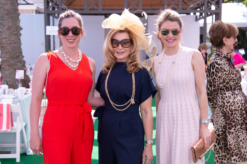 Ashley Tisius, Yvonne Conklin, Amanda Lundquist at the Tootsies ROCC Tennis Tournament Luncheon