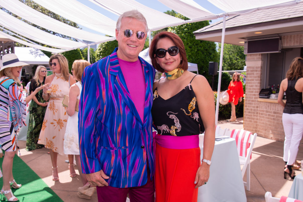Bob & Adriana Hogan at theTootsies ROCC Tennis Tournament Luncheon