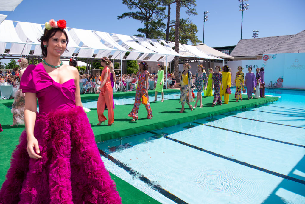 The fashion finale at the Tootsies ROCC Tennis Tournament Luncheon