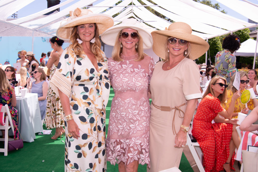 Rachel Reagan, Kim Moody, Anne Carl at the Tootsies ROCC tennis tournament luncheon (Photo by Michelle Watson)