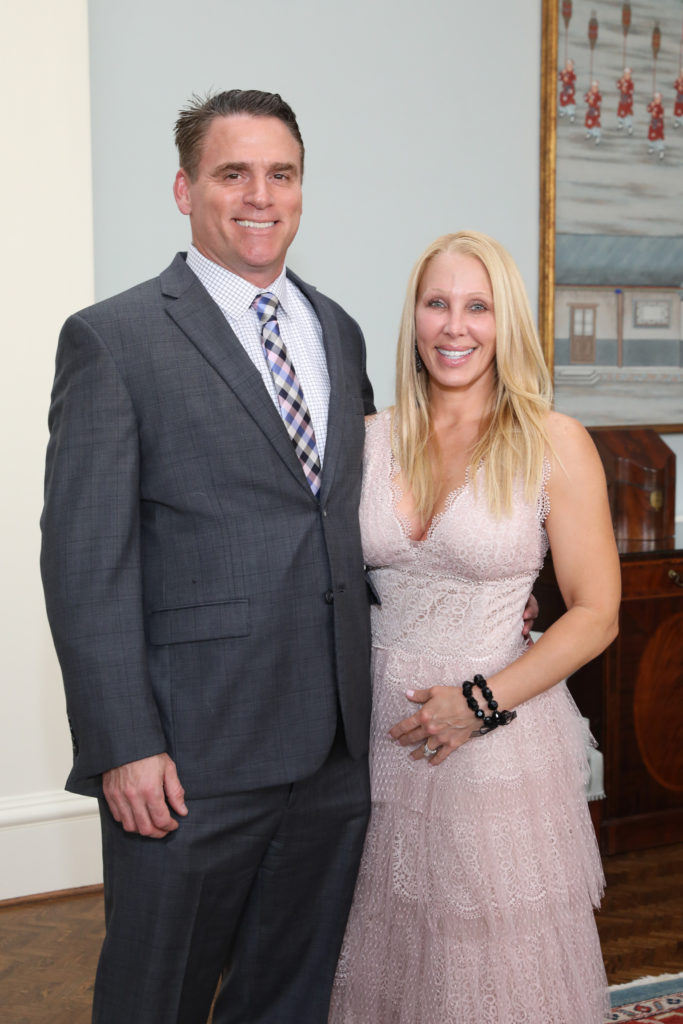 Matt & Jennifer Whalley at the Brookwood Community gala at Houston Country Club. (Photo by Priscilla Dickson)