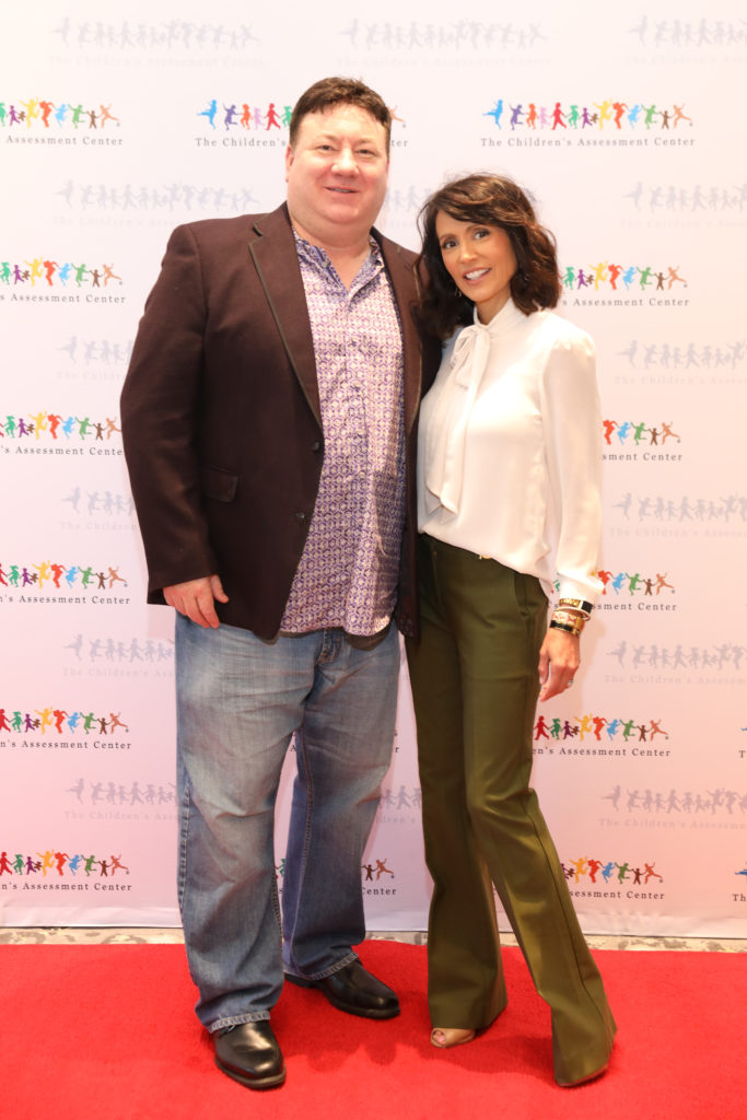 Jason Lacher, Diane Caplan at the Children's Assessment Center Spirit of Spring luncheon.