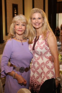 Susan Boggio, Amy Pierce at the Children’s Assessment Center Spirit of Spring luncheon.